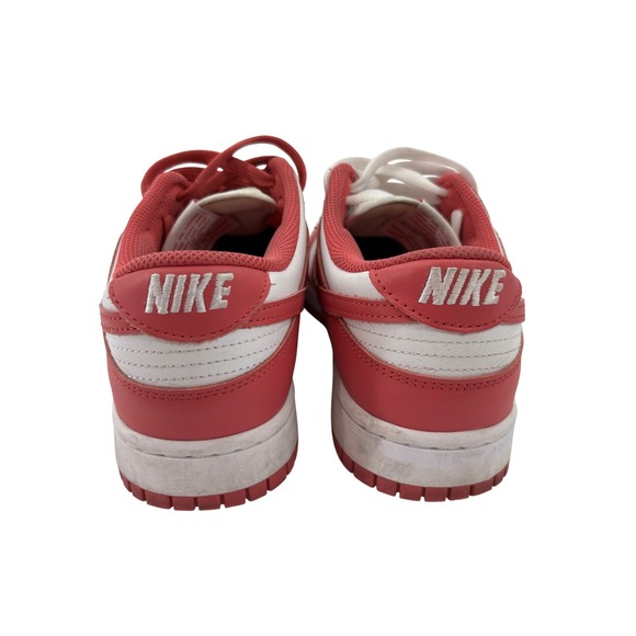 Nike Dunk Low Pink White Womens Size 10.5 Sneakers - Picture 3 of 4